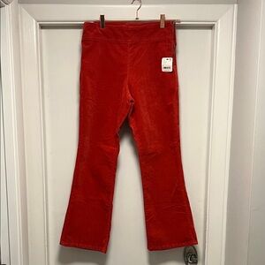 Kids Red Corduroy Pants